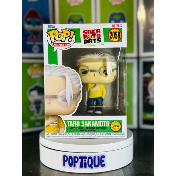 Sakamoto Days Taro Sakamoto Funko Pop! #2058 - Chase Variant - Picture 1 of 6